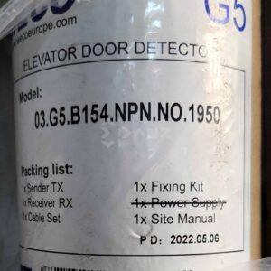 WECO Light Curtain European Model B Series – 03.G5.B154.1950 – 24VDC