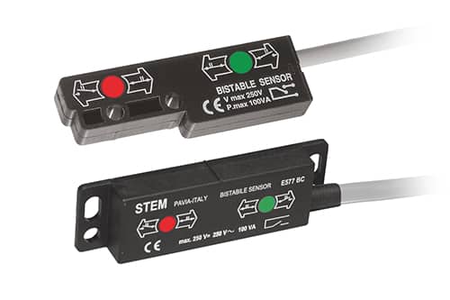 Bistable magnetic sensor series E537-E577