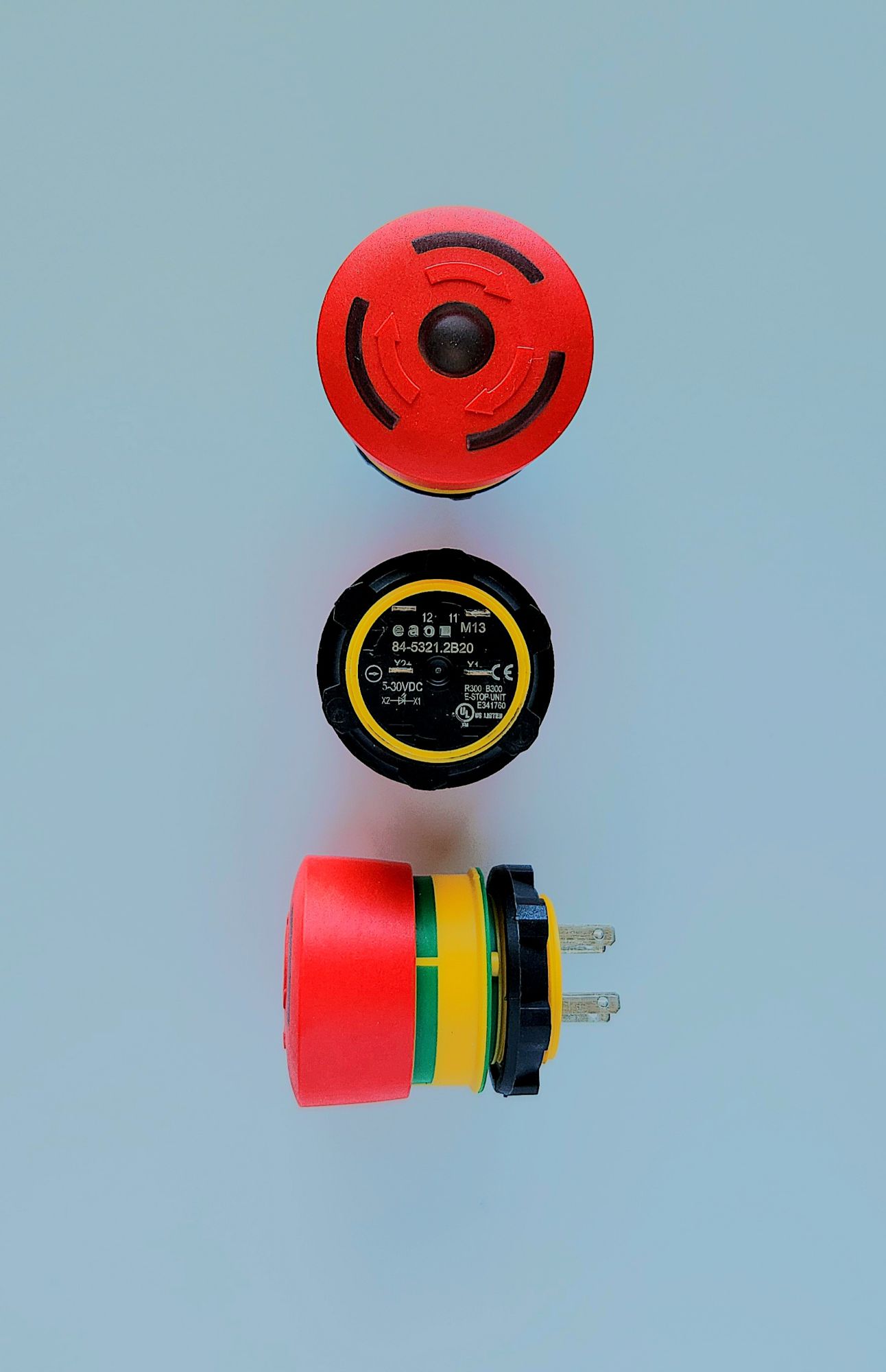 EAO Emergency stop switch 84-5321.2B20