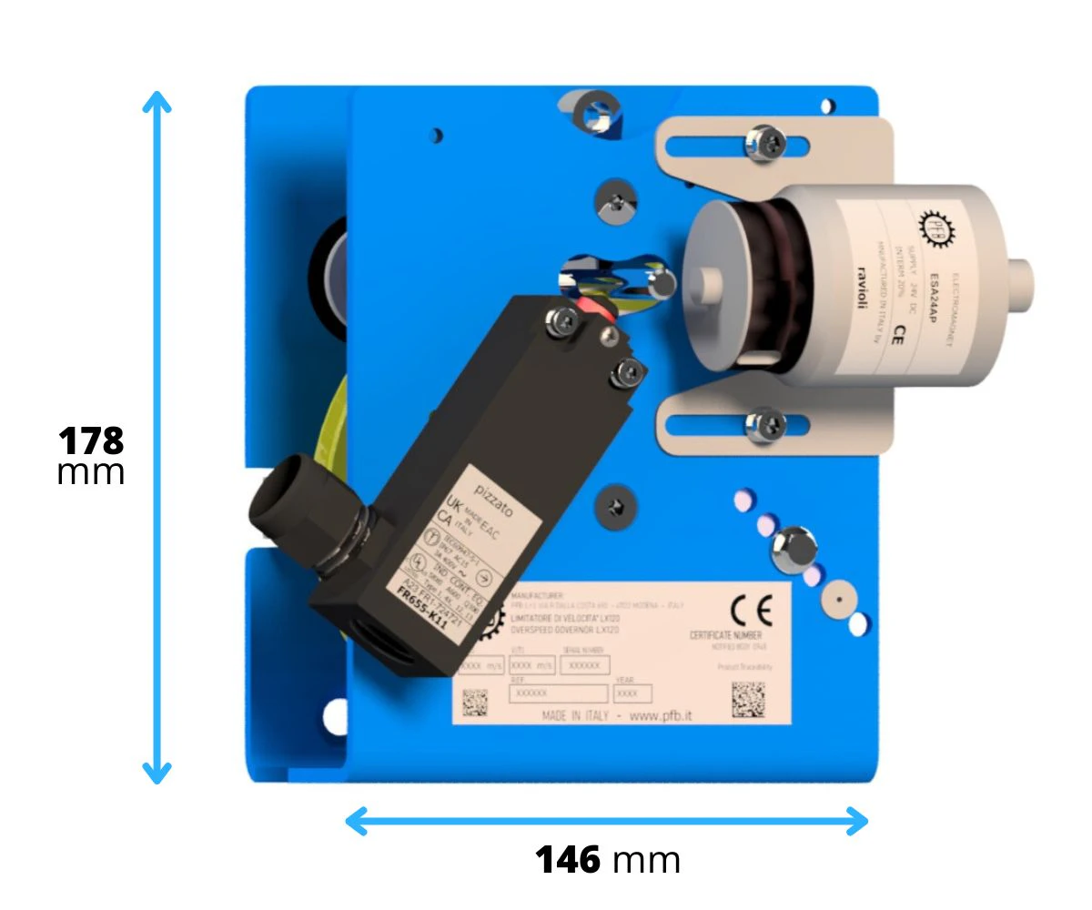 PFB Overspeed Governor Bidirectional